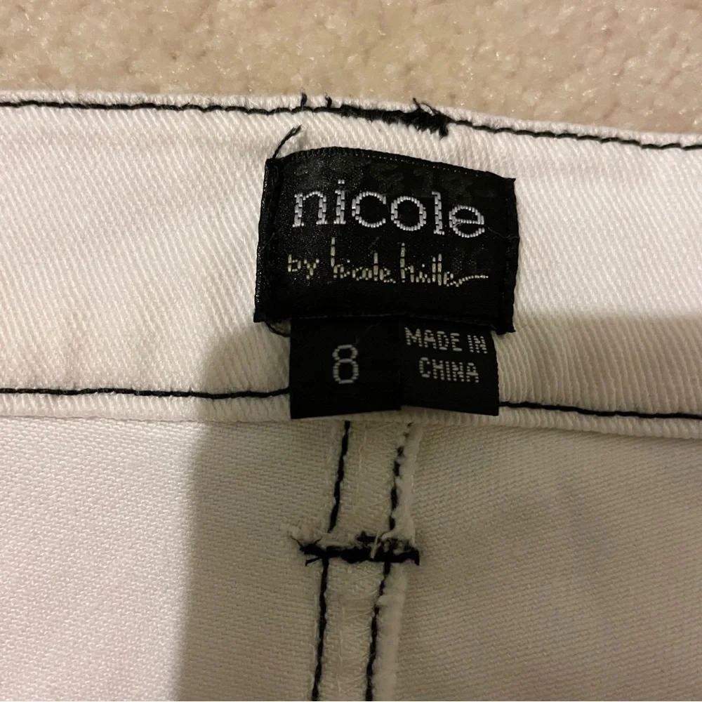 Nicole by Nicole Miller wide leg jeans-size 8 NWOT